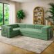 Image of modular couch in living room.