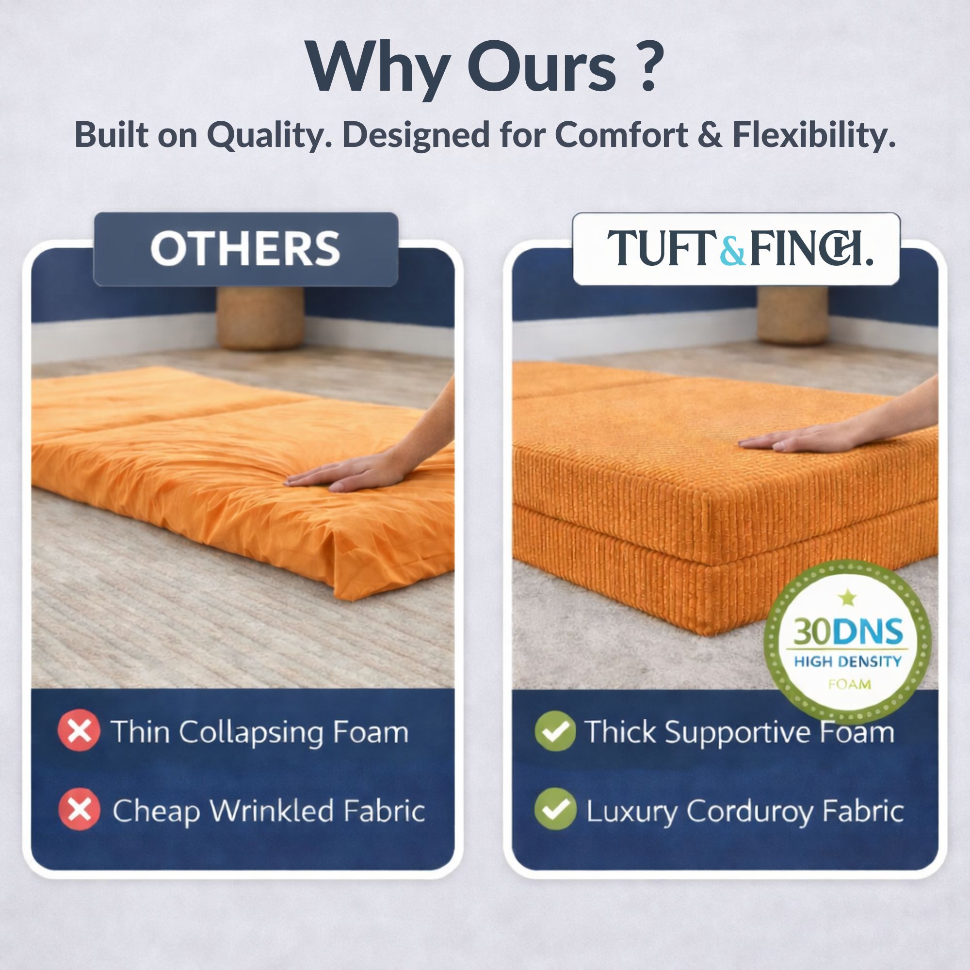 Image showing that boneless couch cover is machine washable.