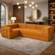 Image of modular couch in living room.