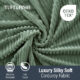 Image of up close silky soft luxury modular couch cover.