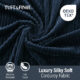 Image of up close silky soft luxury modular couch cover.