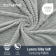 Image of up close silky soft luxury modular couch cover.