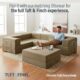 Image of family sitting on modular couch in living room.