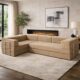 Image of modular couch in living room.