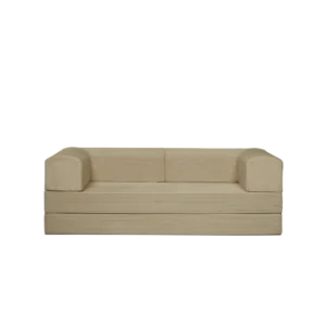 Latte, light tan, 3-Seater Couch.
