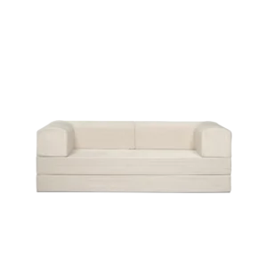 Seashell, light tan 3-Seater Couch.