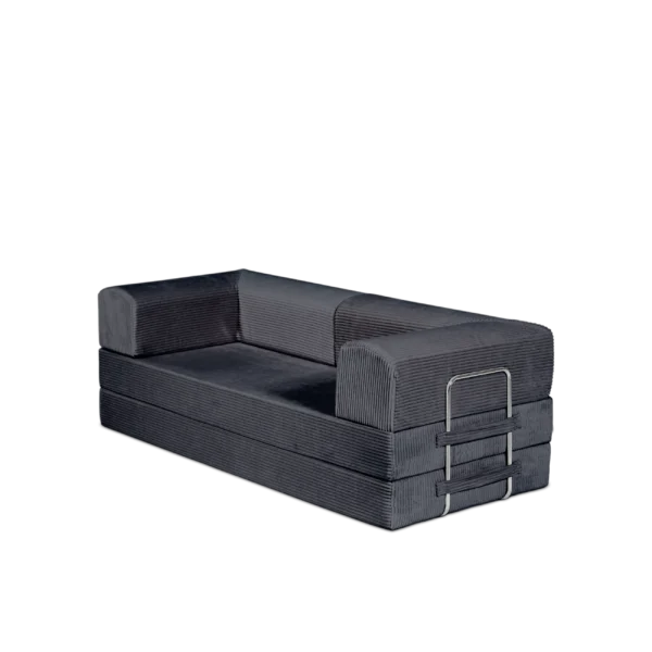 Modular Couch in Slate Gray.
