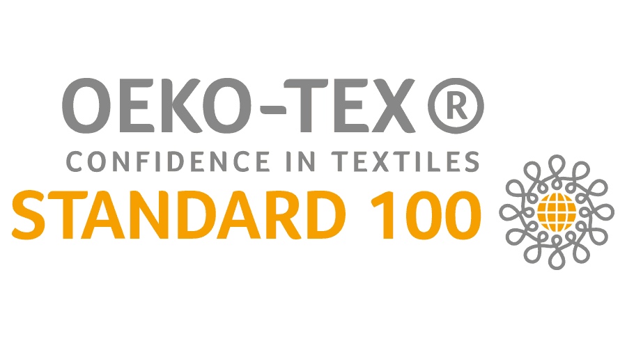 Oeko-Tex confidence in textiles standard 100 logo.