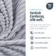 Image showing that modular bonesless couch cover is turkish corduroy, silk-soft.