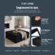 Image shows that boneless ottoman is engineered to last.