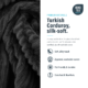 Image showing that modular bonesless couch cover is turkish corduroy, silk-soft.